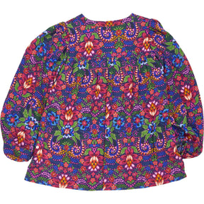 NRBY Floral Silk Blouse