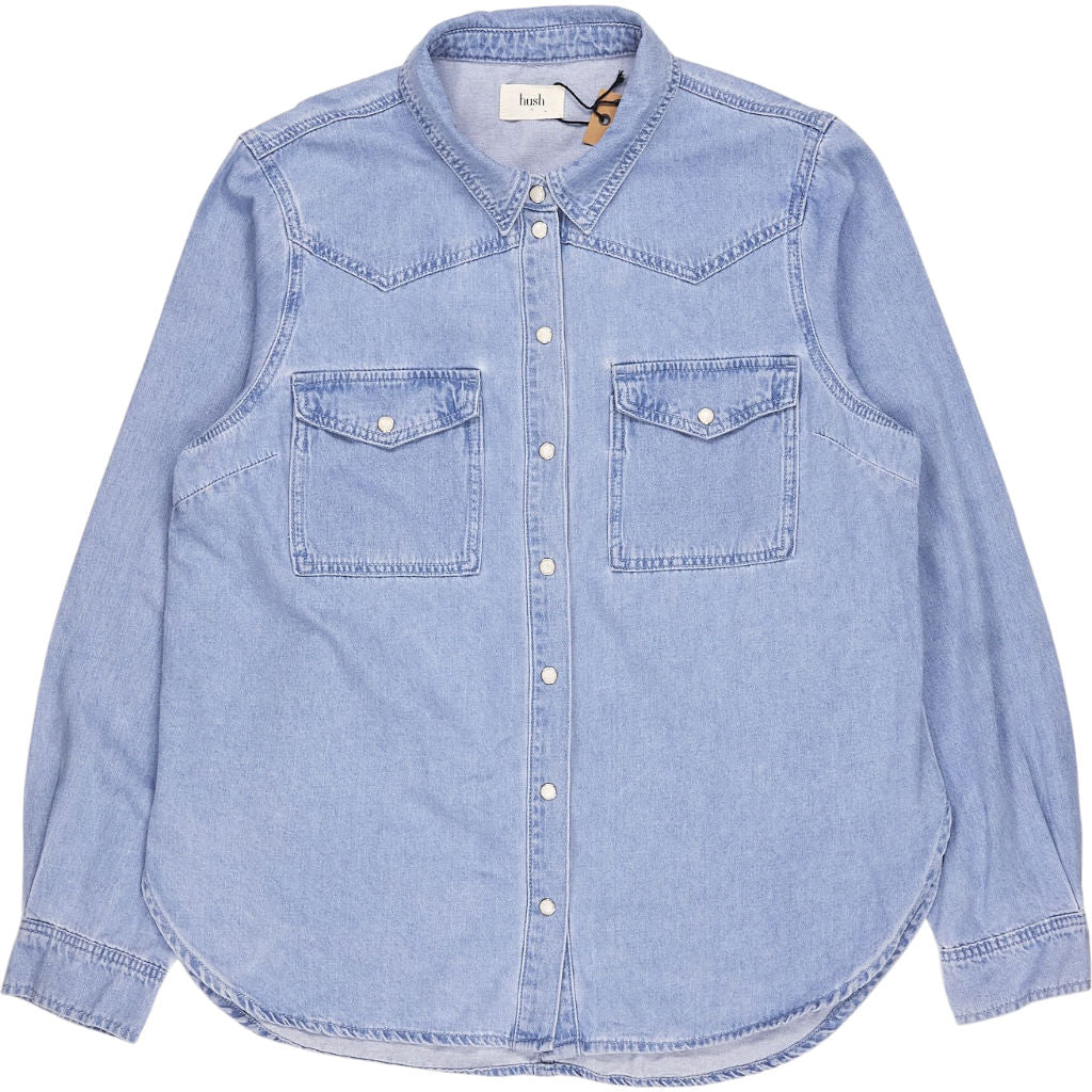 Hush Blue Dina Denim Shirt