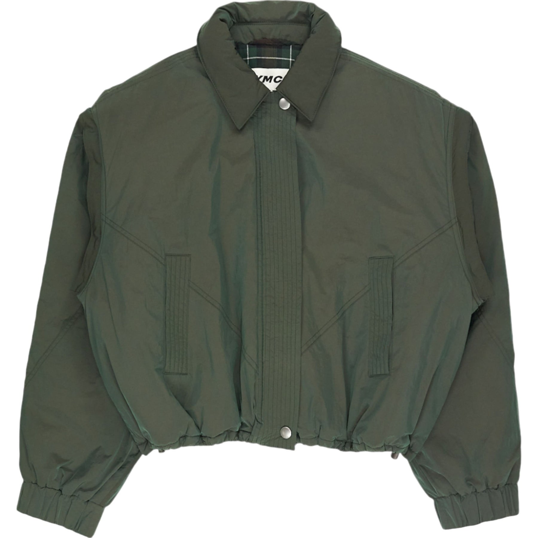 YMC Green Tartan Lined Jacket