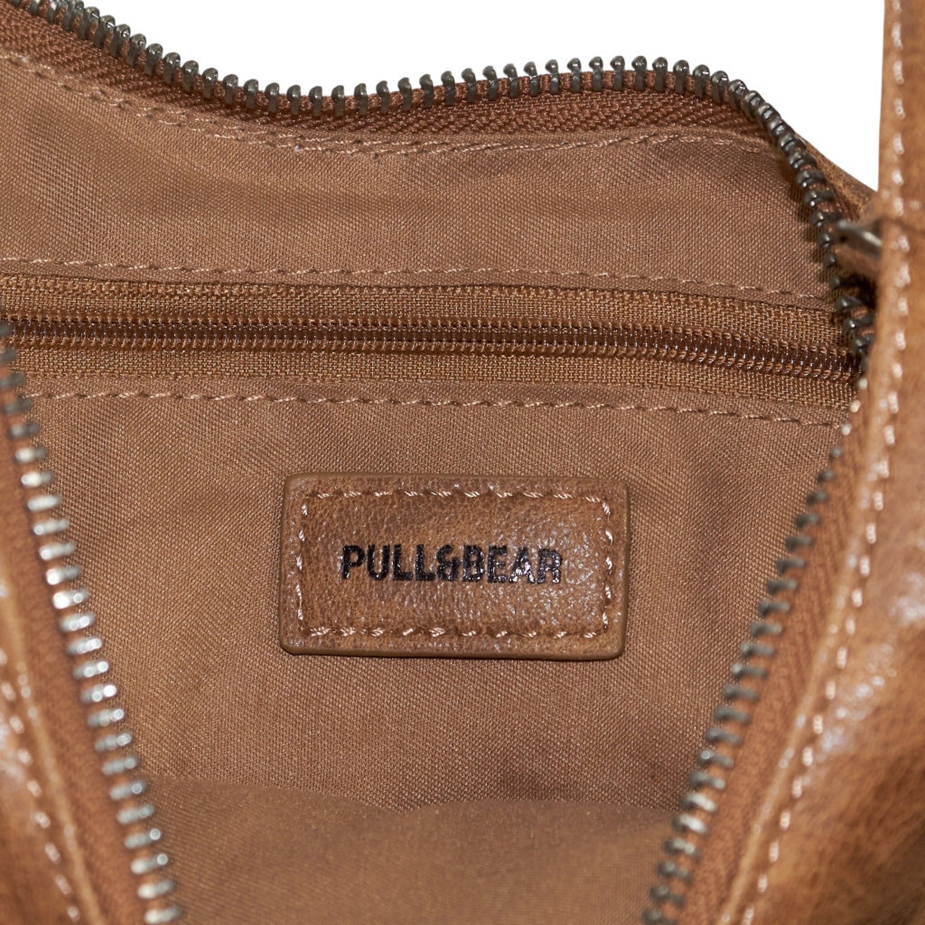 Pull&Bear Brown Fringe Shoulder Bag