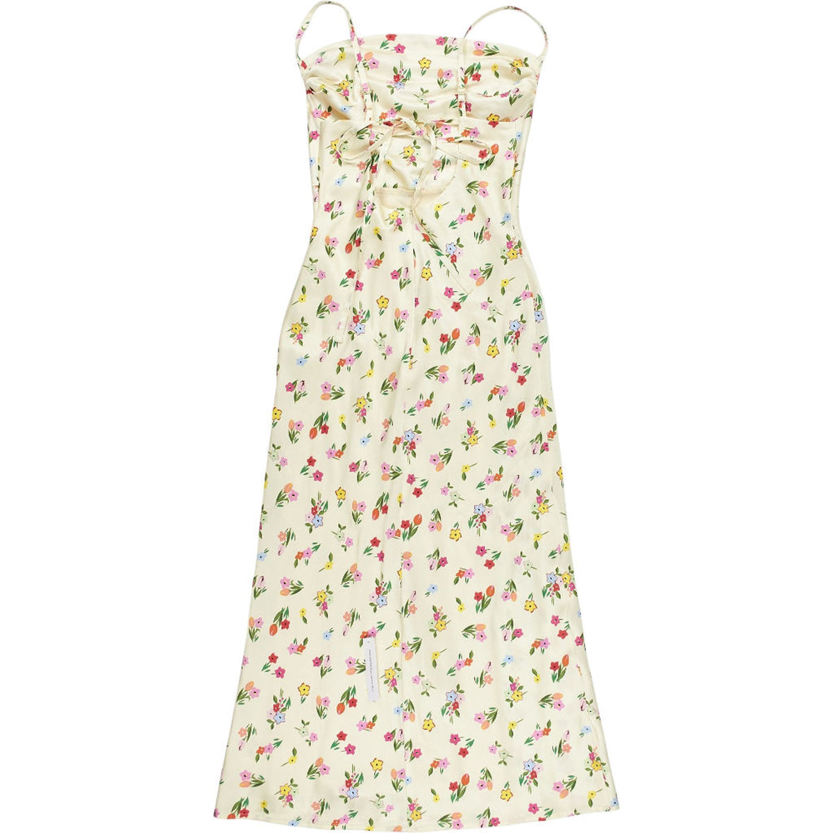 OMNES Yellow Floral Belle Dress