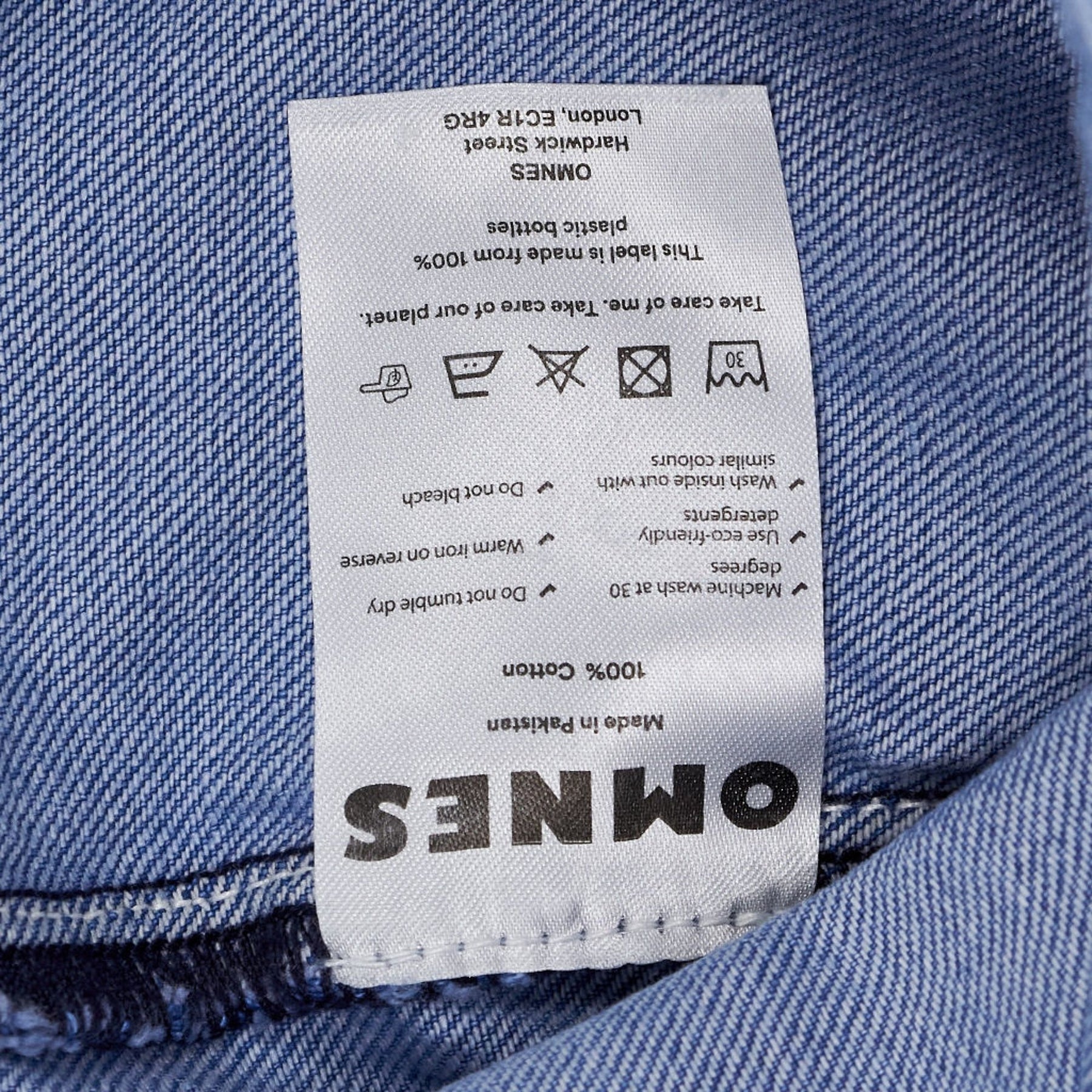 OMNES Light Wash Axelle Jeans