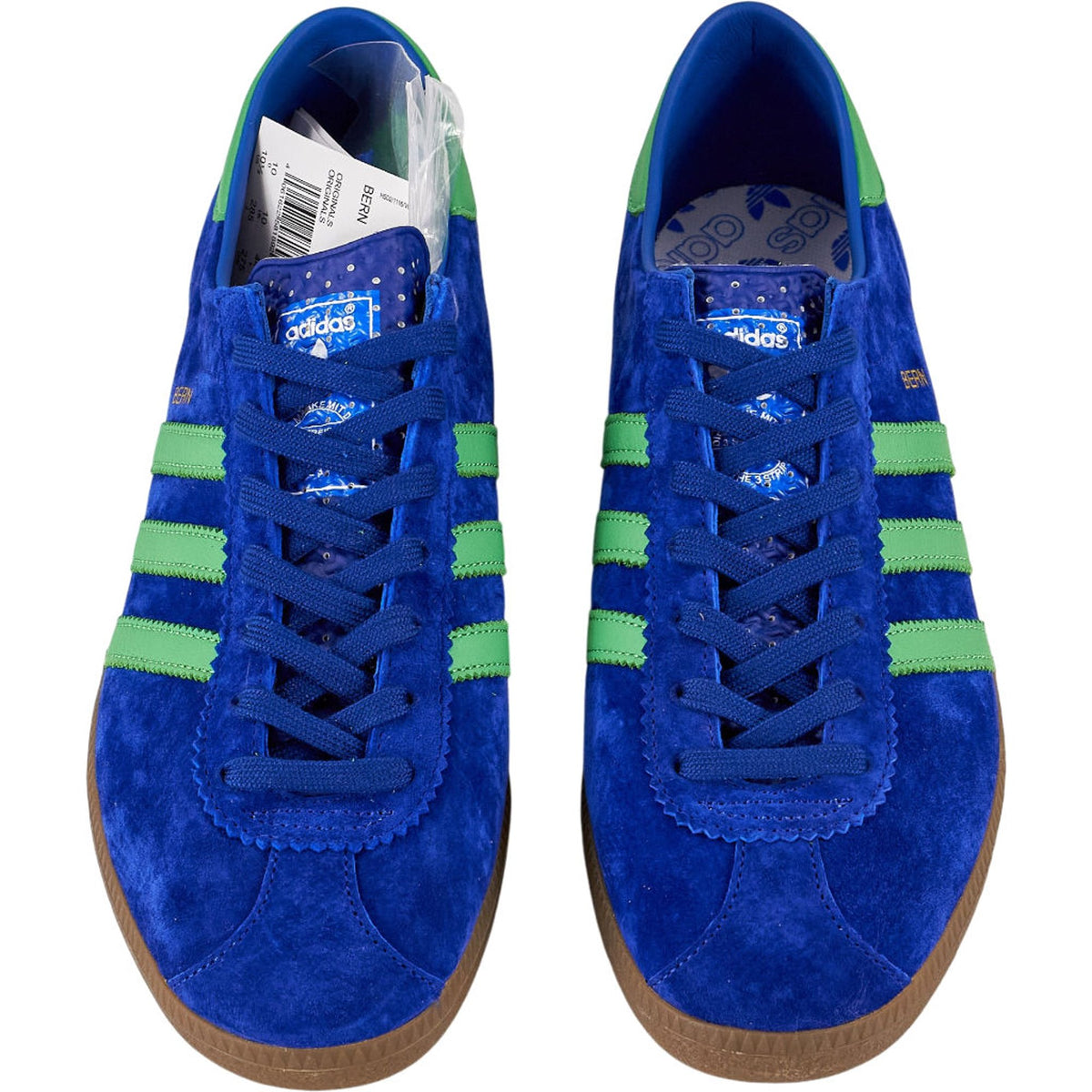 Adidas Blue Green Bern Trainers
