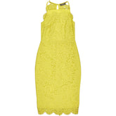 Oasis Yellow Lace Dress