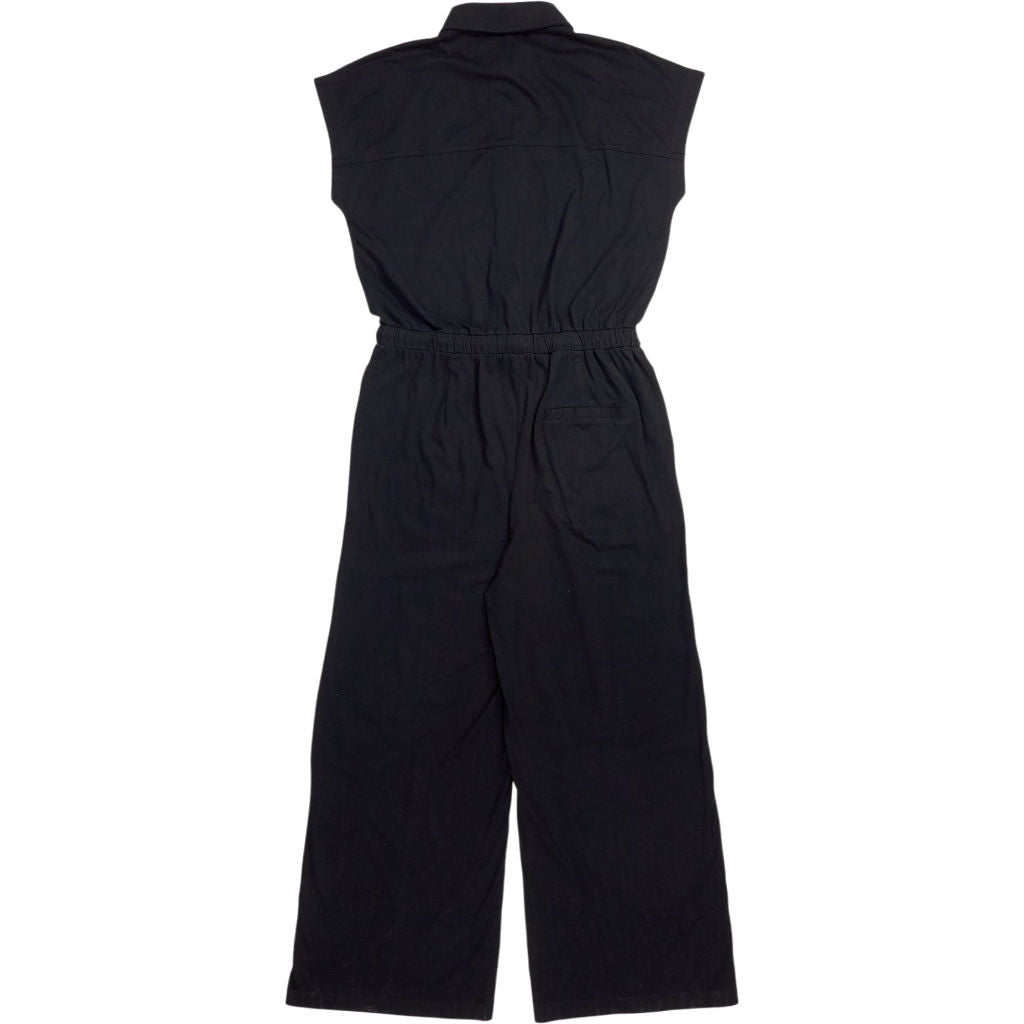Hush Black Short Sleeve Jumpsuit