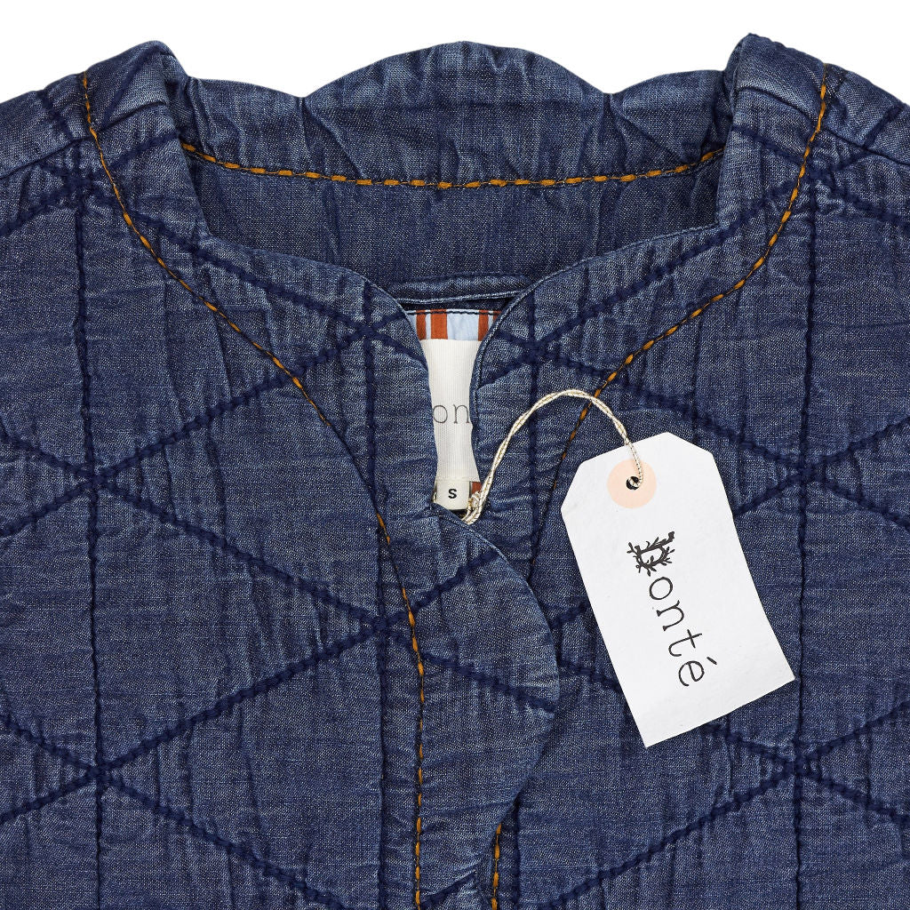 Bonte Dark Denim Estelle Gilet