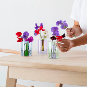 Reversible Glass Vase Small - 2 colours