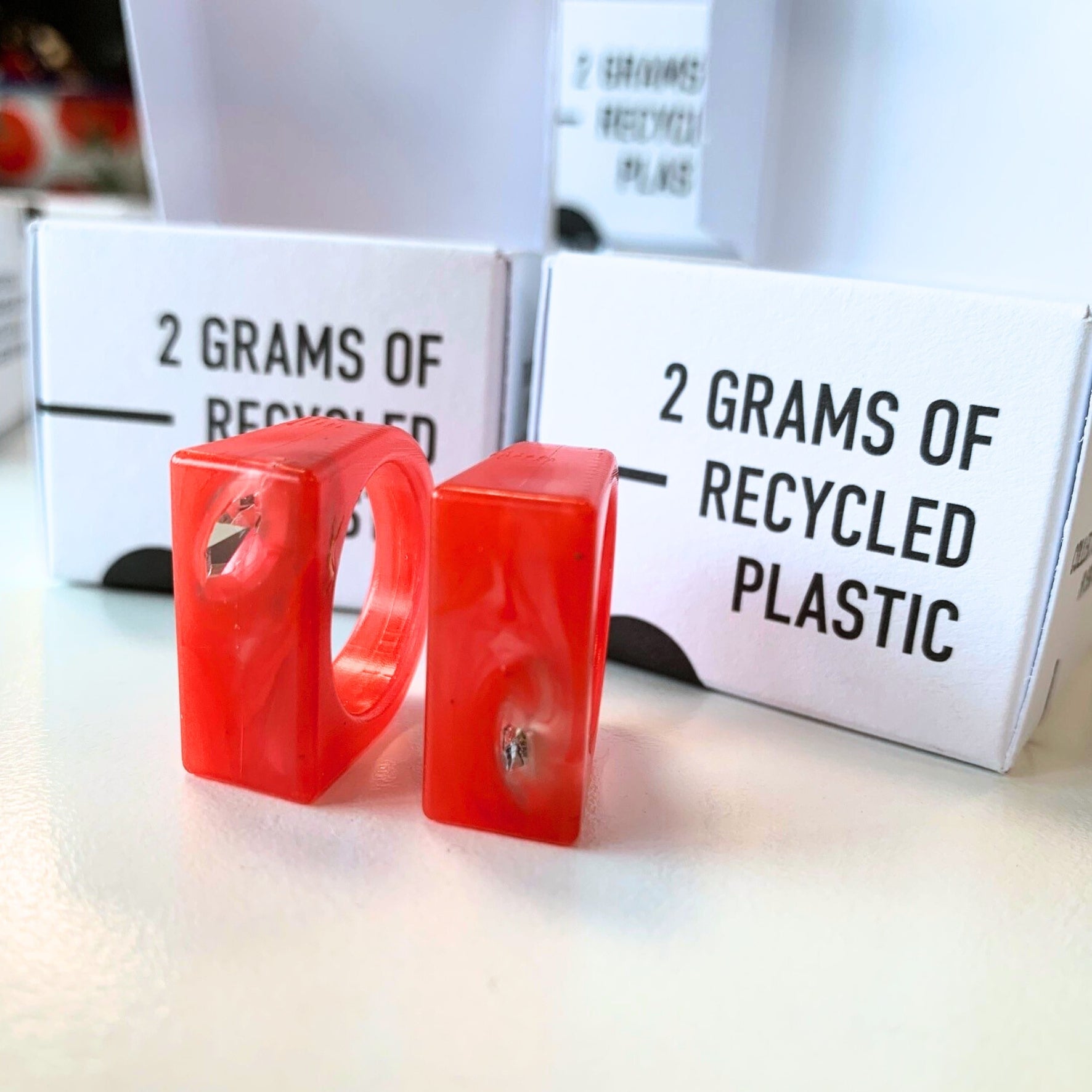 LIMITED EDITION 'Crisis Red' Ring from Müll Club - IN STOCK w/c 17th NOVEMBER