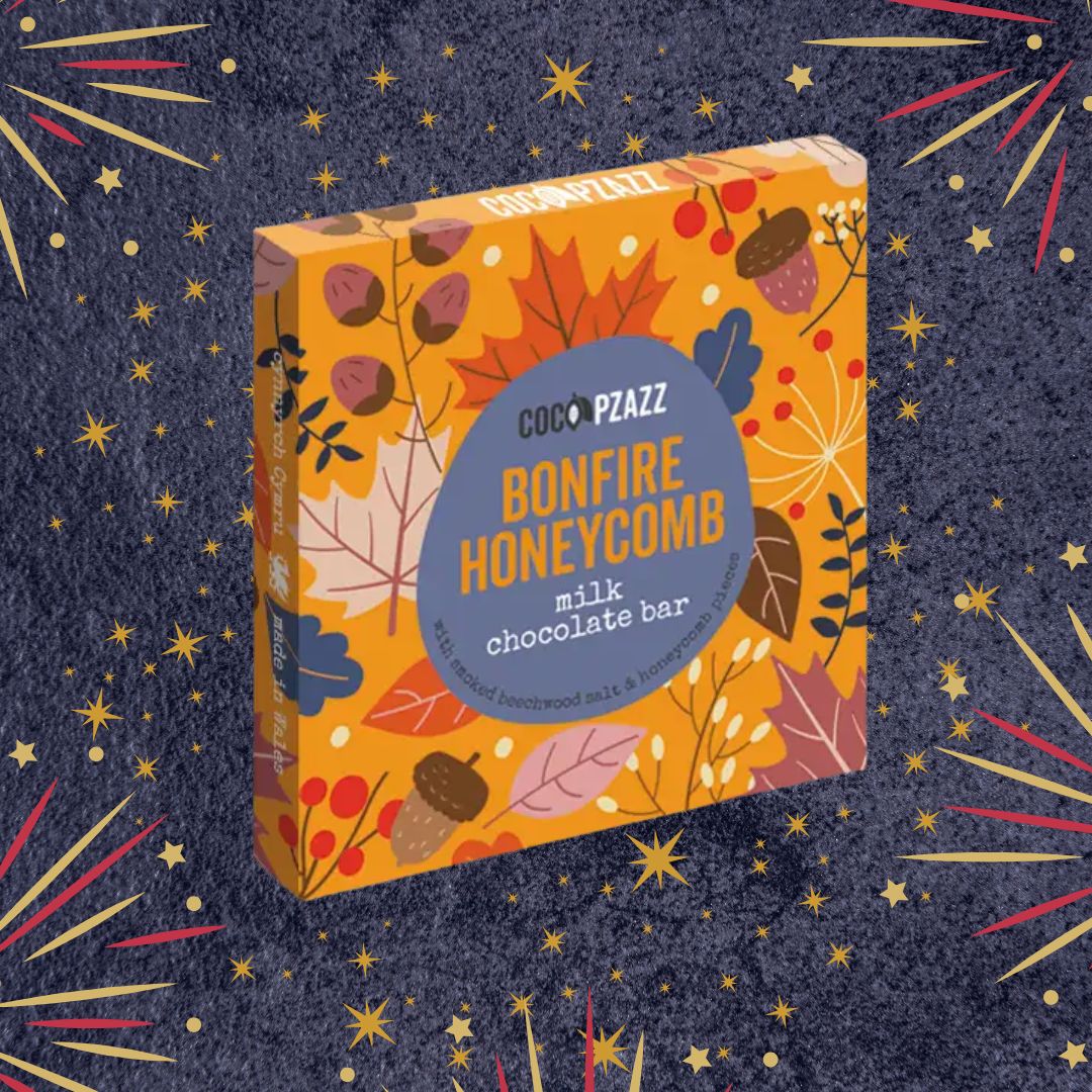 Bonfire Honeycomb Milk Chocolate Bar