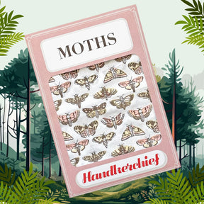 Moths Handkerchief Pocket Square Bandana