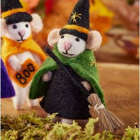 Felt Halloween Mice Decoration