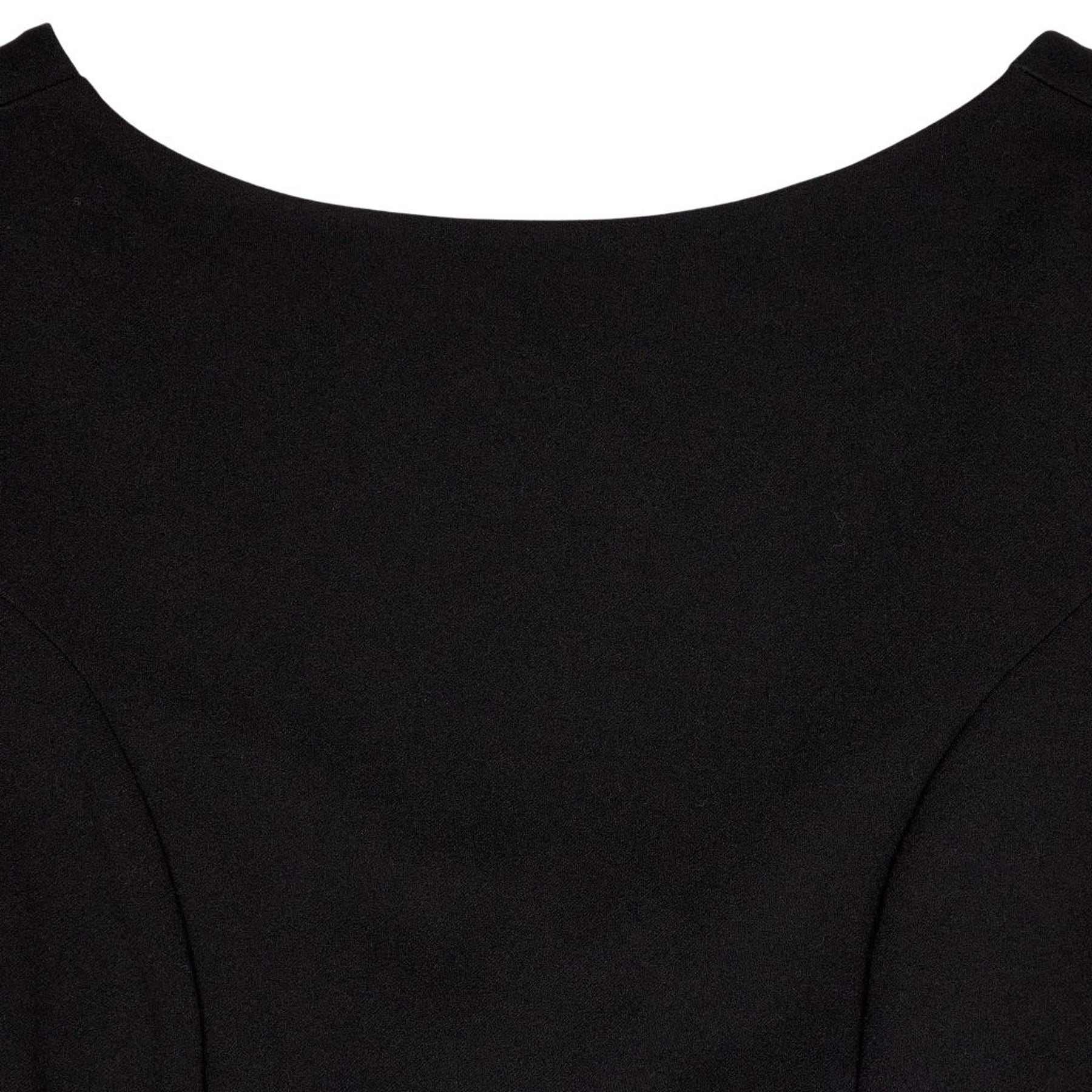 River Island Black Long Sleeve Ruffle Dress