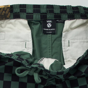 Vans Green Checkered Baggy Tapered Trousers