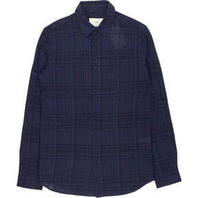 Folk Blue Check Shirt