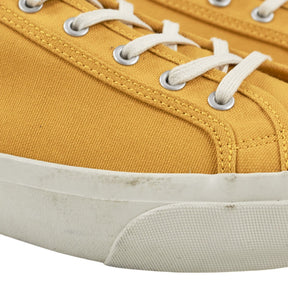 YMC Yellow Canvas Trainers
