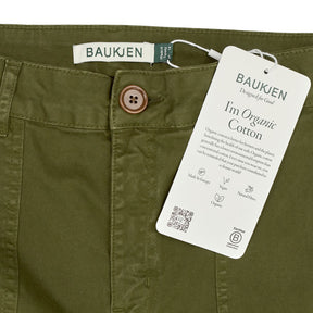 Baukjen Dark Olive Imma Organic Skirt