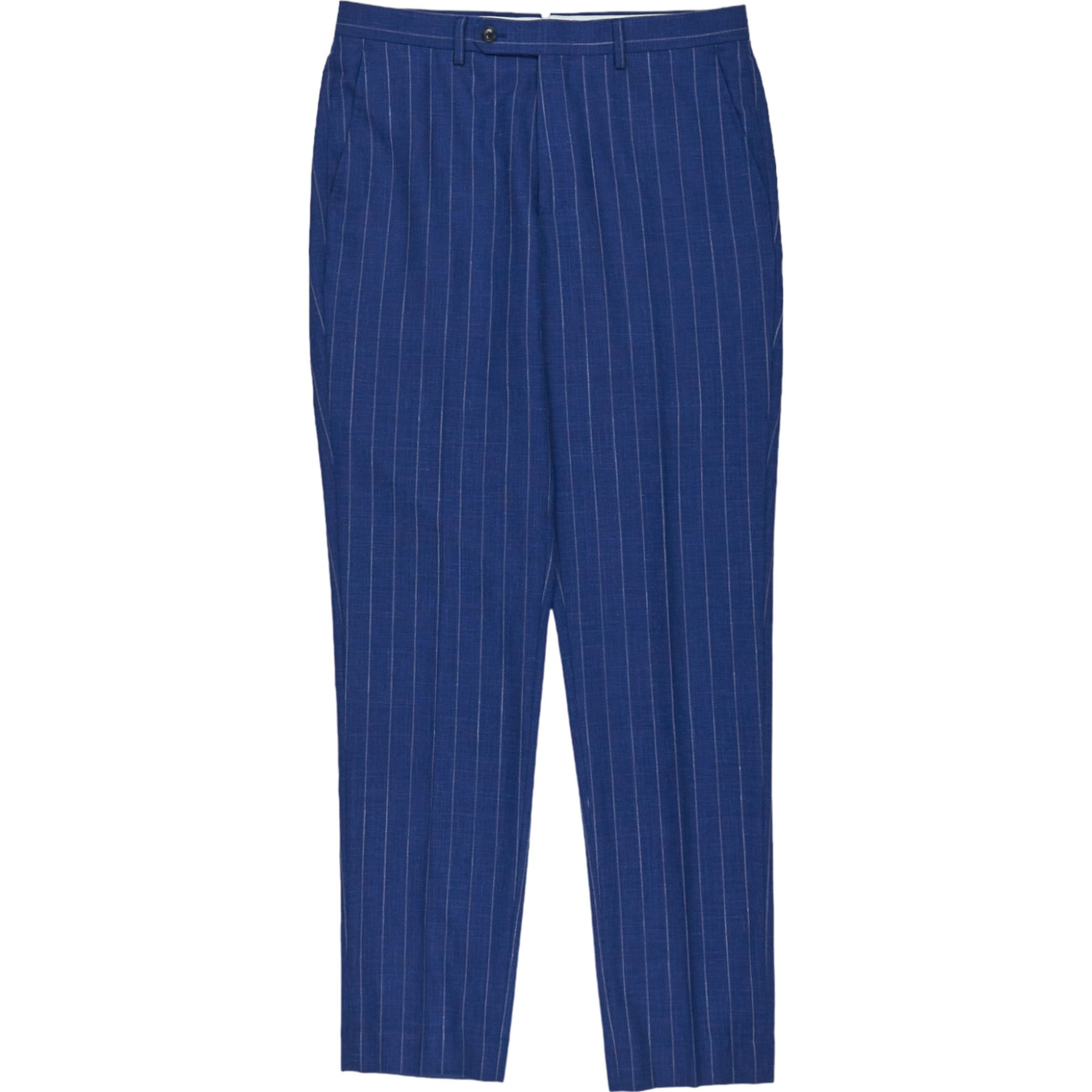 Ermenegildo Zegna Blue Pinstripe Tailored Fit Suit