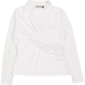 Baukjen White Gylda Wrap Top