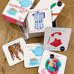 David Shrigley Coaster Set