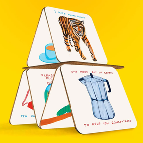 David Shrigley Coaster Set