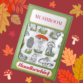 Mushrooms Handkerchief Pocket Square Bandana