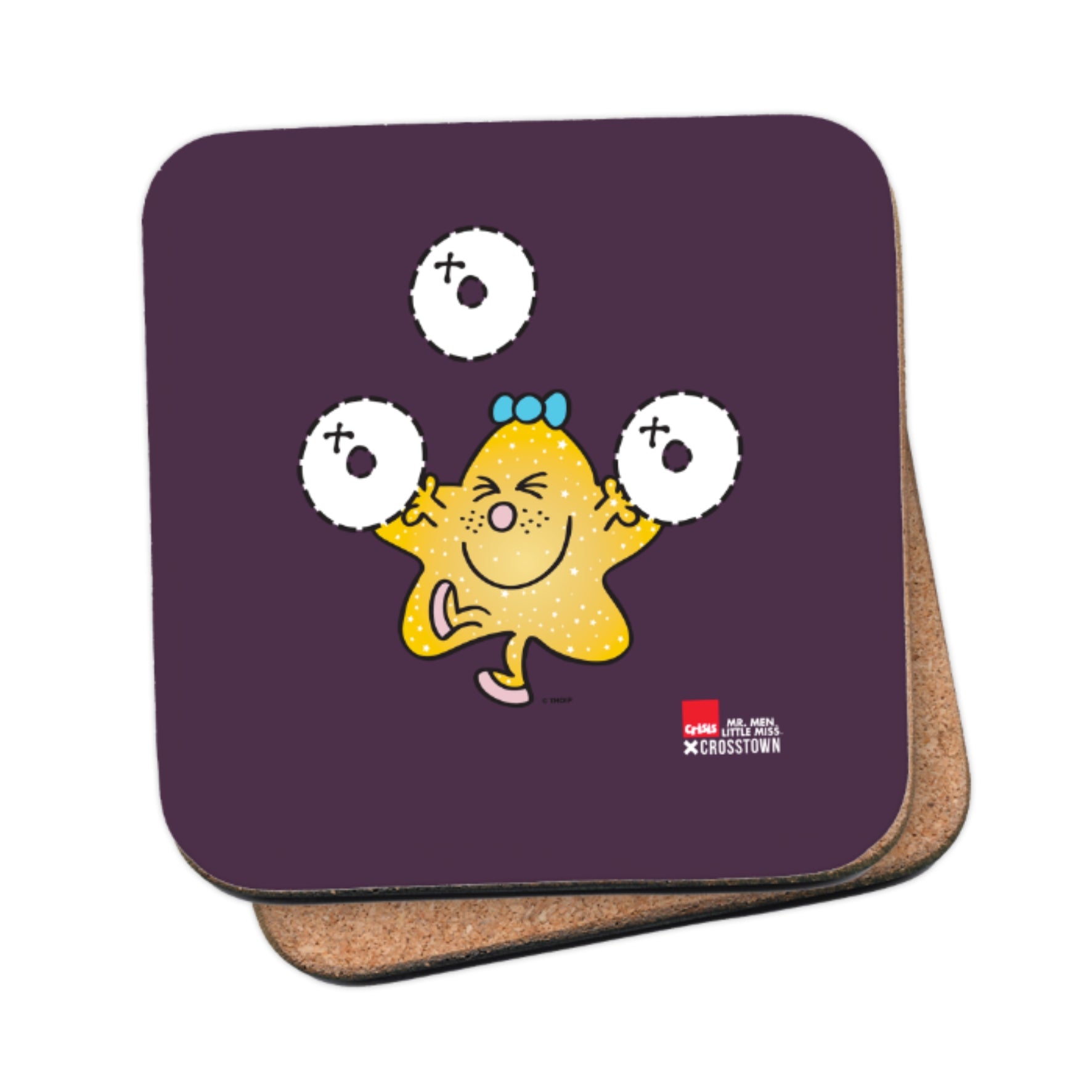 MMLM & Crosstown Doughnuts Individual Coaster - 5 designs
