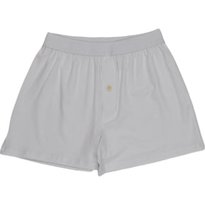 Hamilton + Hare White Elasticated Boxer Shorts