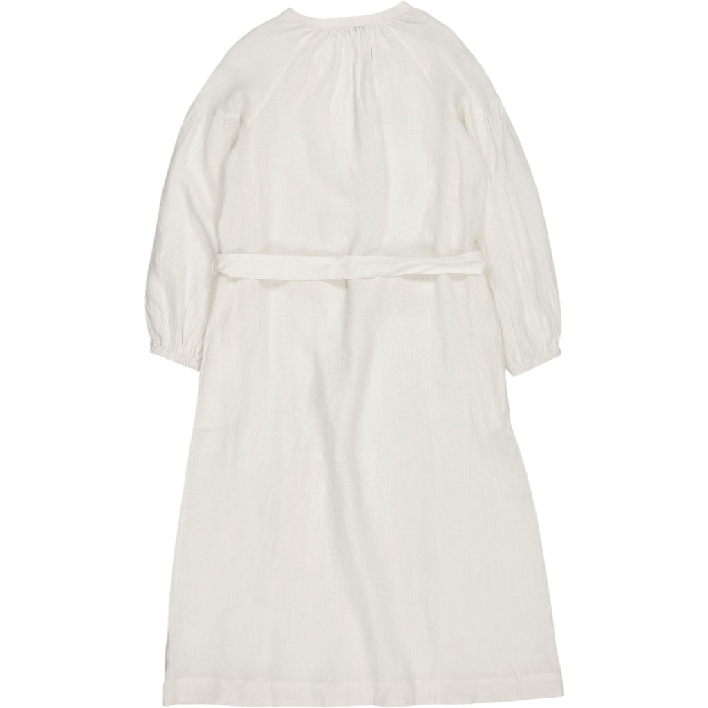 NRBY White Linen Dress