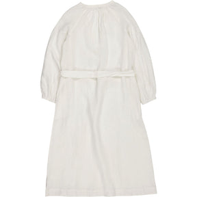NRBY White Linen Dress