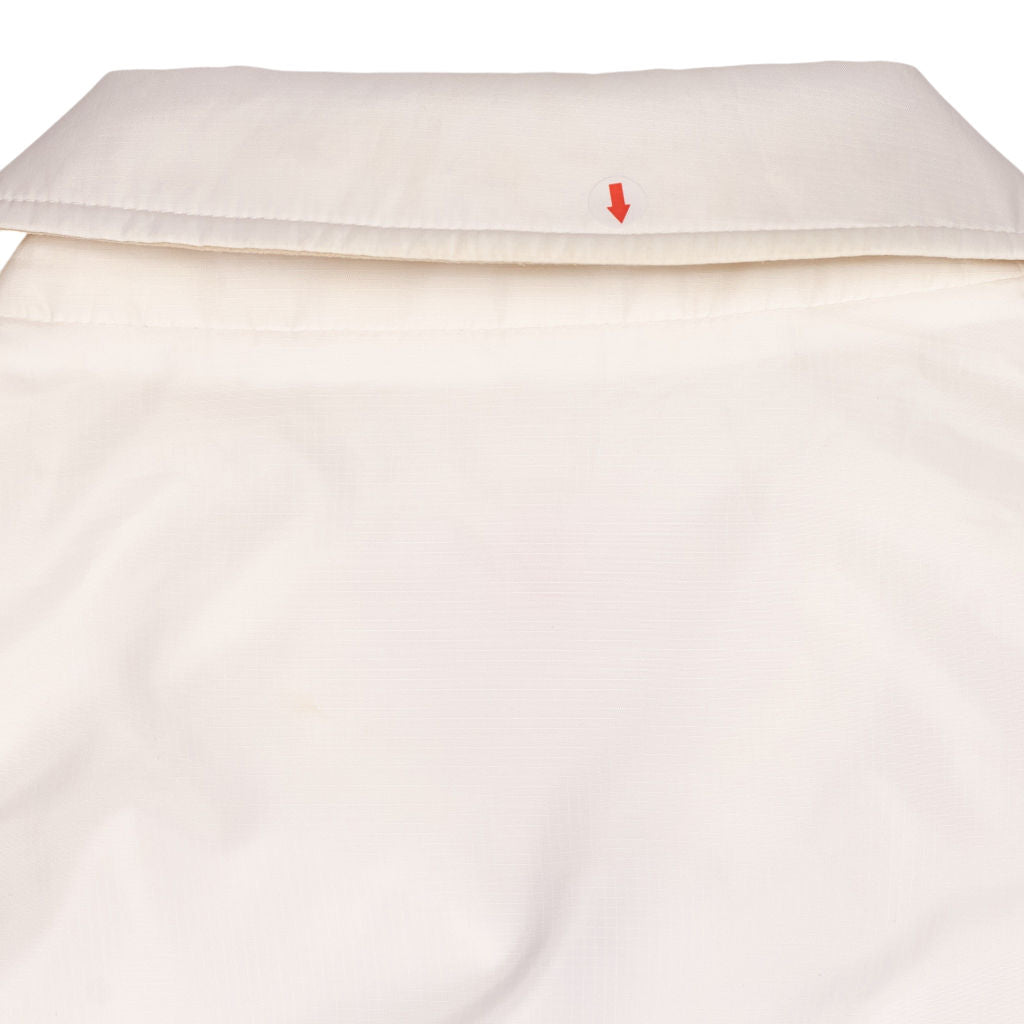 P. Johnson White Polyester Jacket