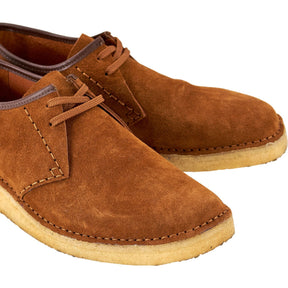 Padmore & Barnes Dark Brown Suede Willow Shoes
