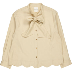 Bonté Ecru Hardie Shirt with Bow