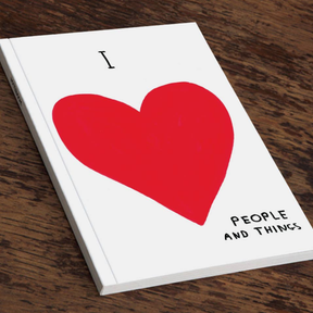 David Shrigley A5 Notebook Love People & Things