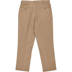 Lands' End Beige Cotton Chinos Trousers
