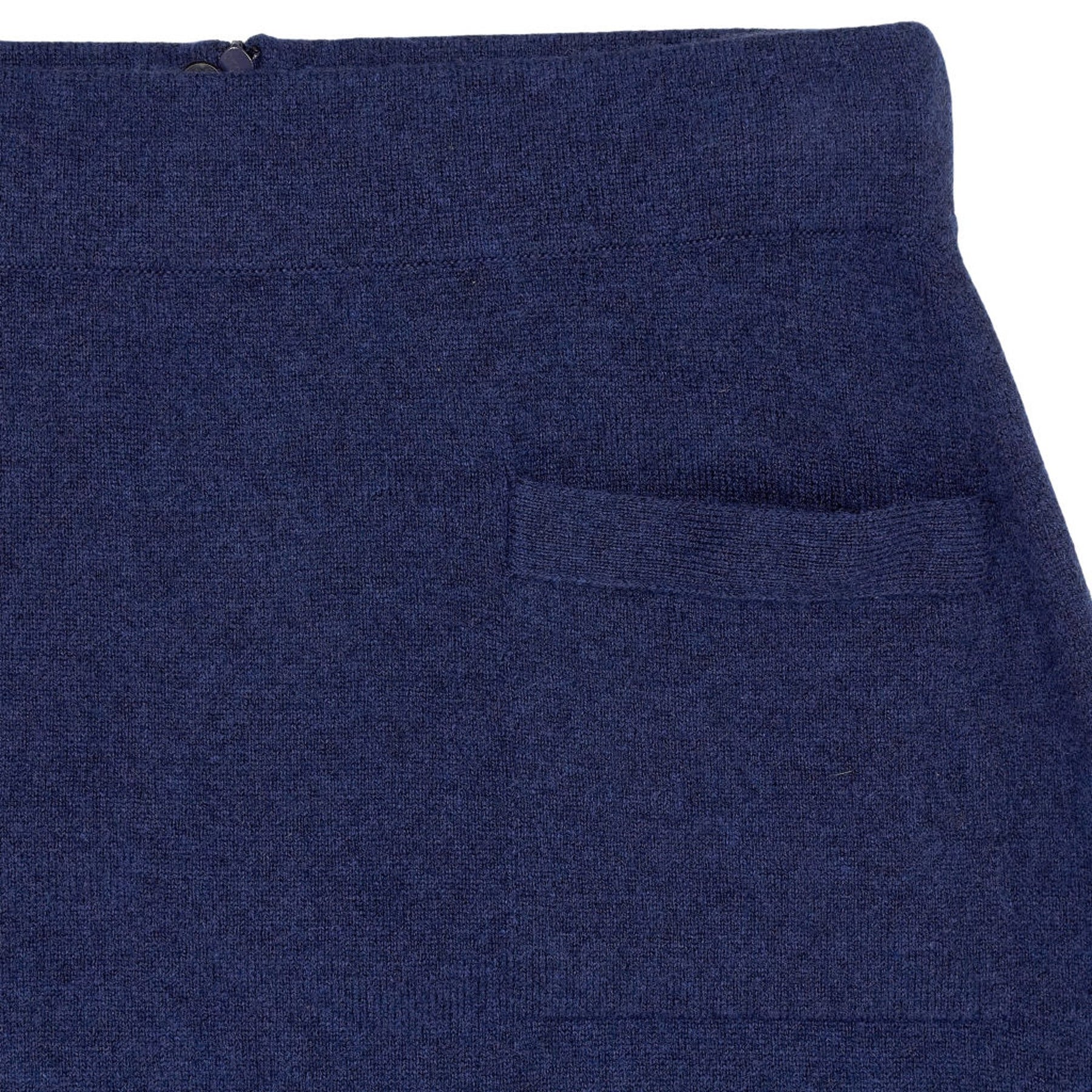 Akris Blue Cashmere Skirt