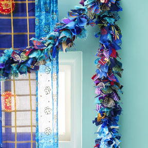 Recycled Sari Eco Tinsel/Garland