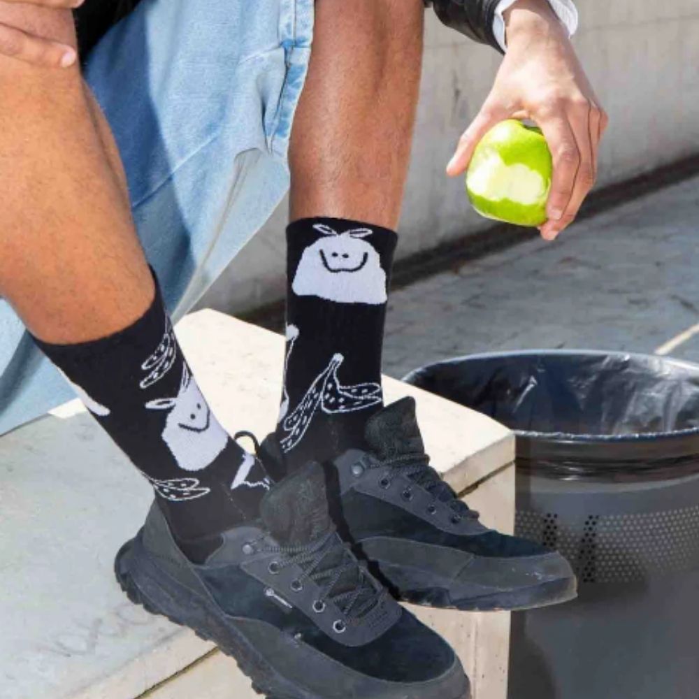 Trash Bag Socks