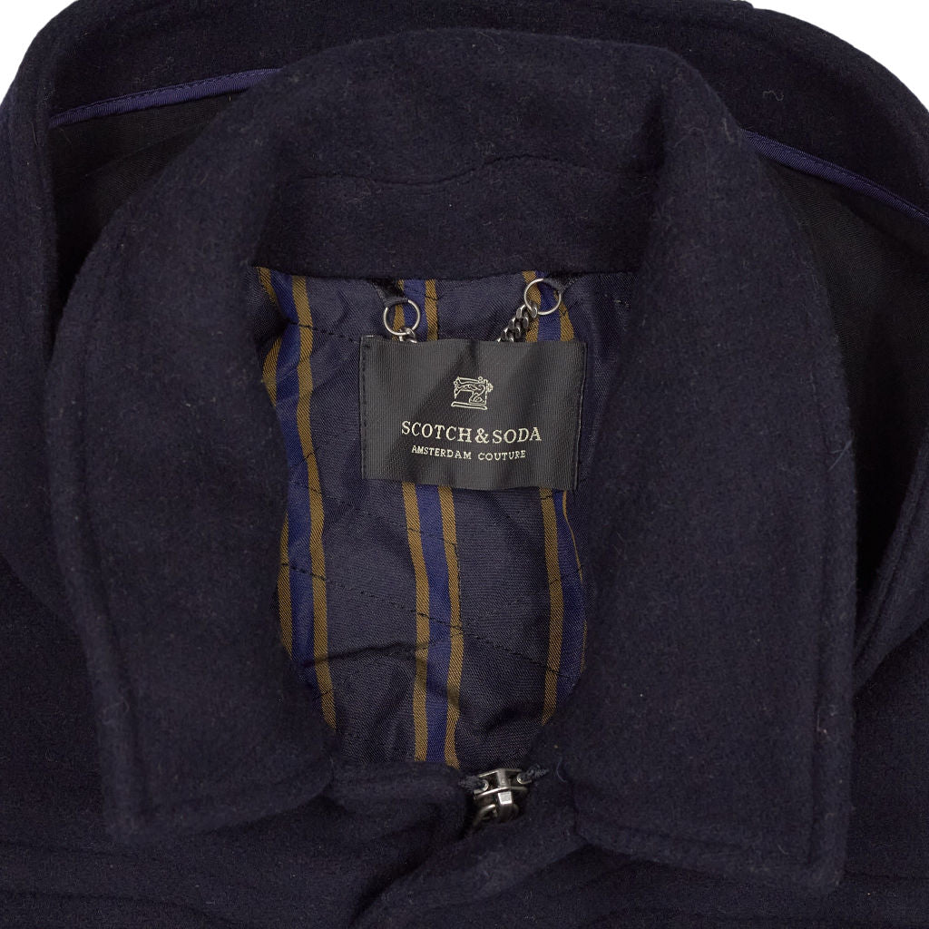 Scotch & Soda Navy Duffle Coat