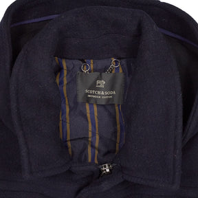 Scotch & Soda Navy Duffle Coat
