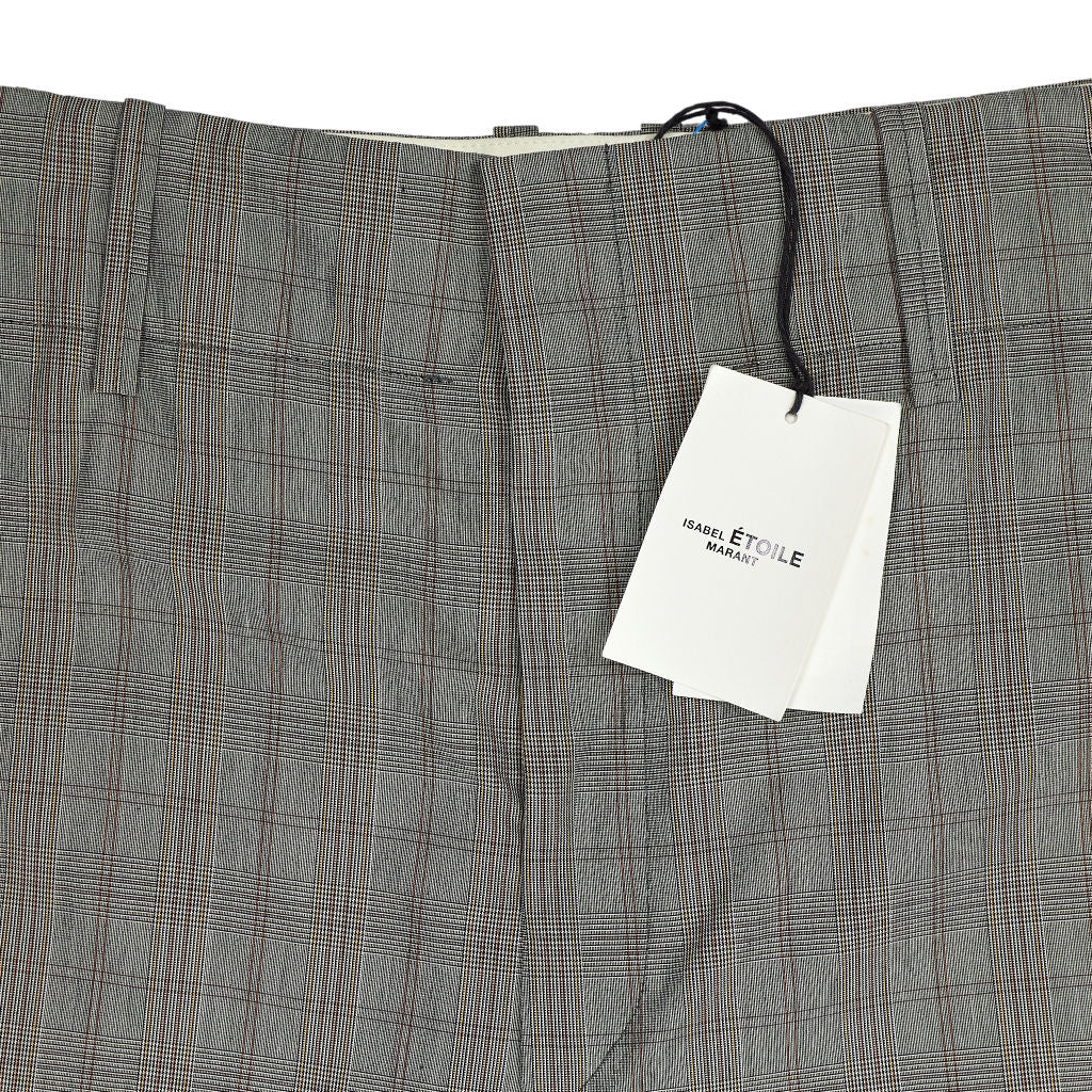 Isabel Marant Étoile Grey Check Noah Trousers
