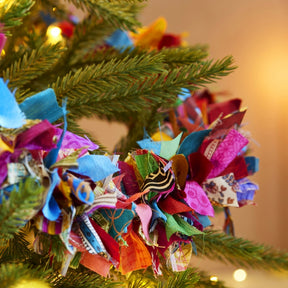 Recycled Sari Eco Tinsel/Garland