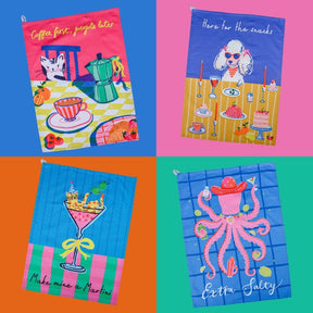 Tea Towel - 4 individual designs