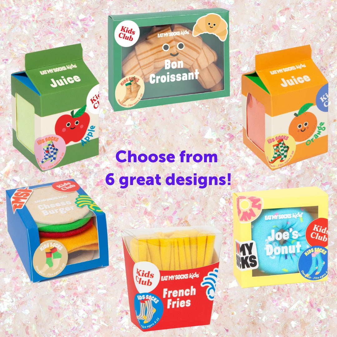 Kids Novelty Socks - 6 designs