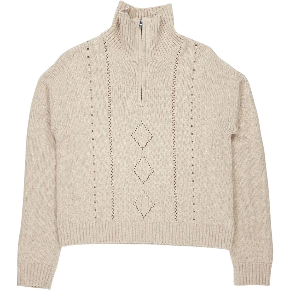 Beaufort & Blake Beige Knit Jumper Size label removed Size label removed