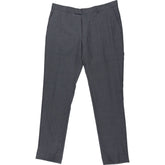 Moss Bros Grey Slim Fit Trousers 34R