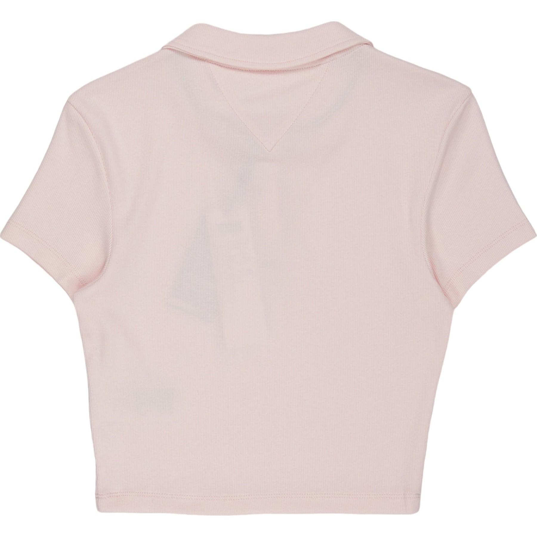 Tommy Pink Baby Crop Polo T-Shirt