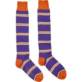 Drake's Multicolour Striped Wool Socks