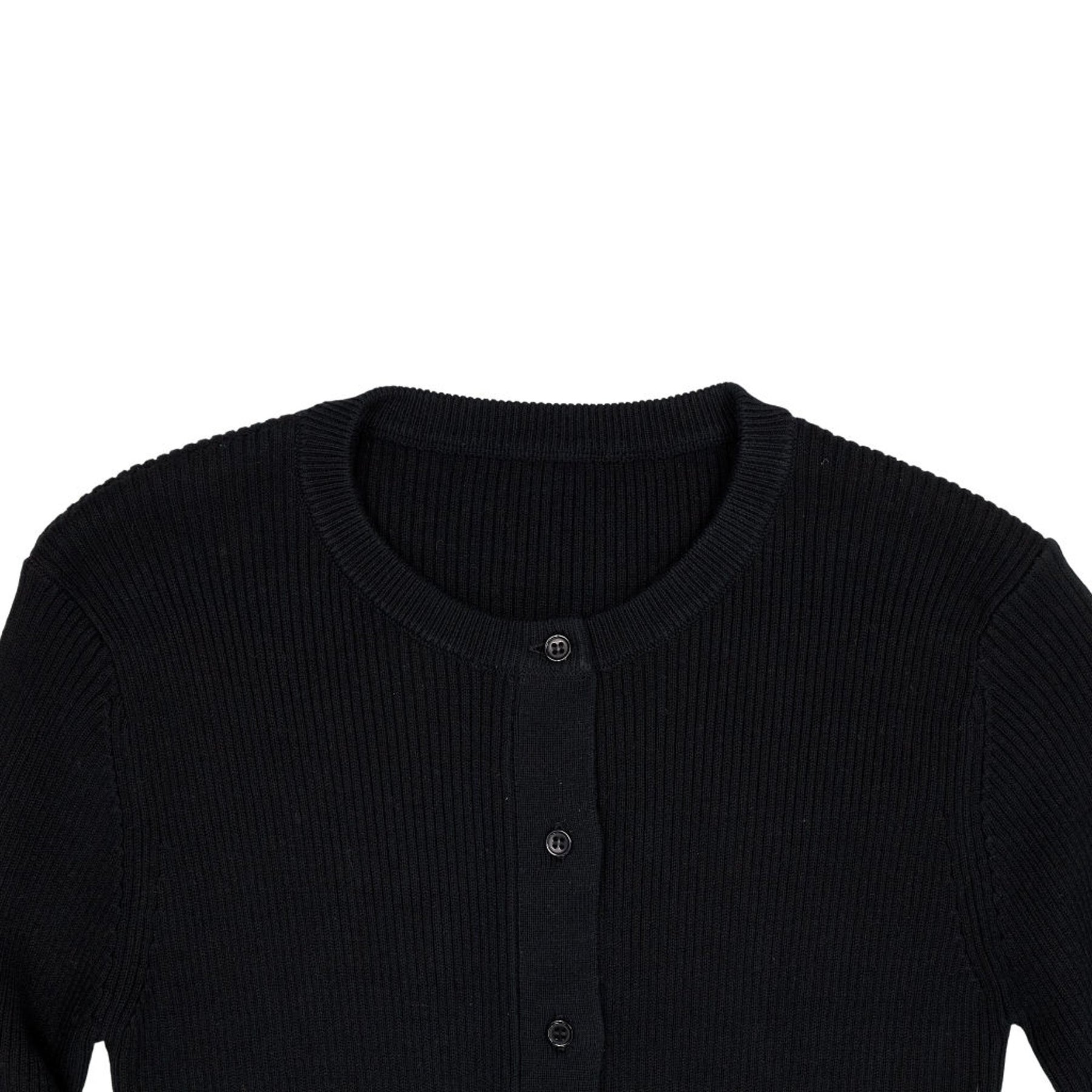 OMNES Black Marley Dress Cotton