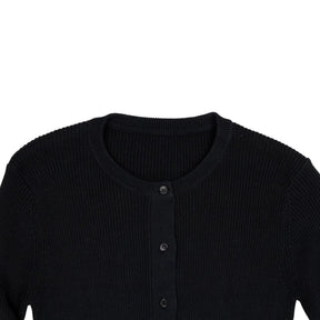 OMNES Black Marley Dress Cotton