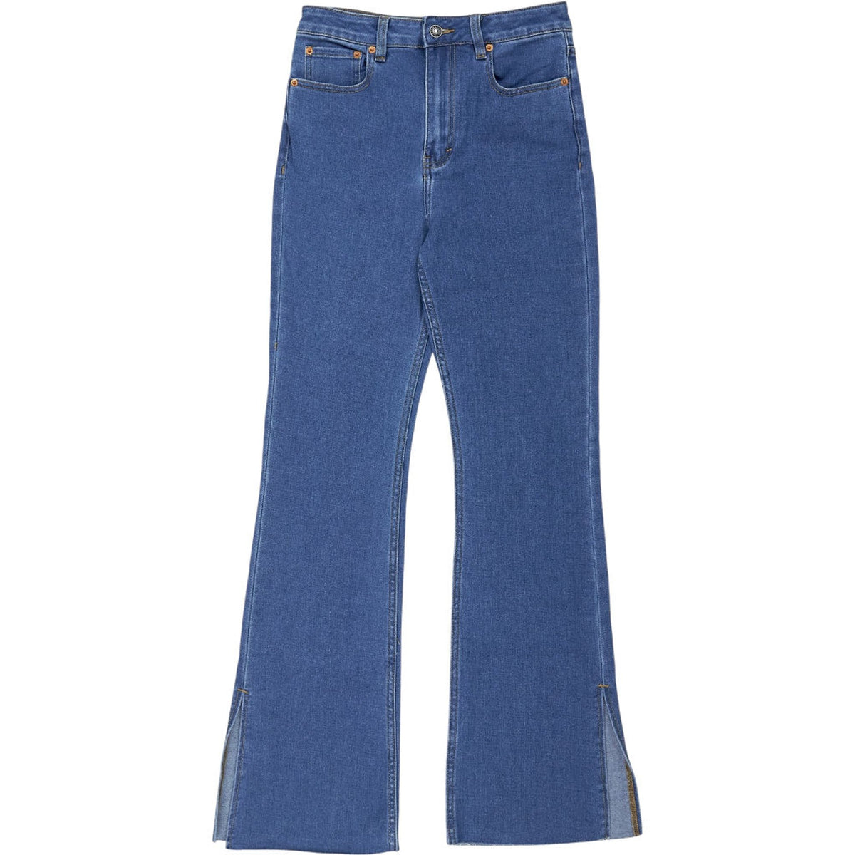 Motel Blue Denim Bootleg Jeans